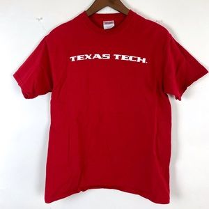 Texas Tech Men’s T-Shirt Medium Red Port and Company‎